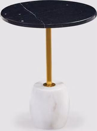 Luxuriöser Marmor Tisch Wohnzimmer Möbel Rundes Design Couchtisch Stil