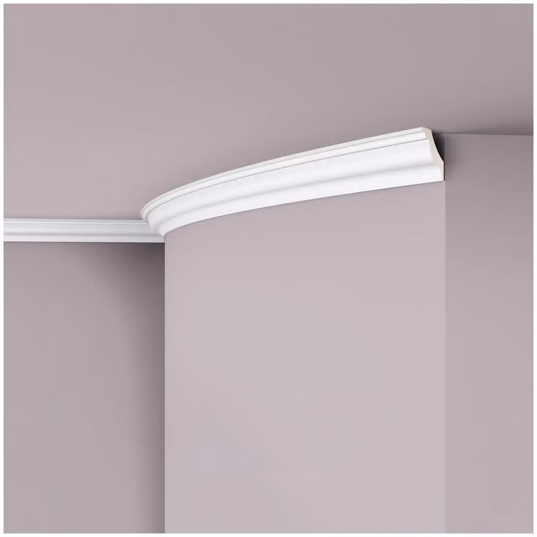 Cornice a soffitto NMC Z15 Flex ARSTYL Noel Marquet Rivestimento decorativo flessibile Rivestimento decorativo classico bianco 2 m