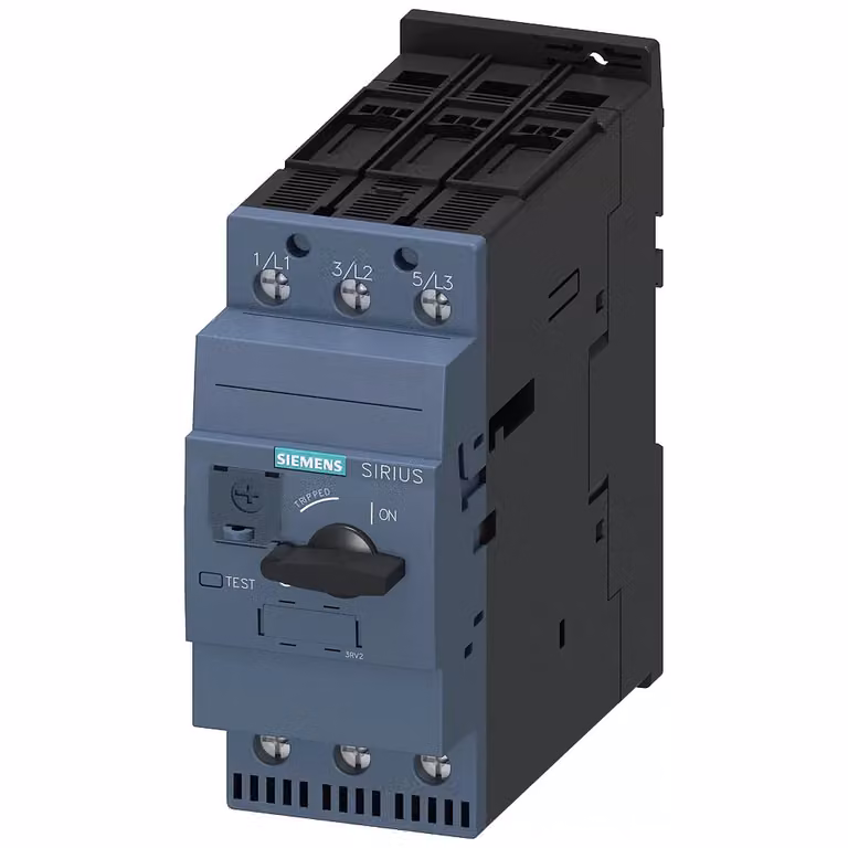 Interruttore di potenza Siemens, S2, protezione motore, Classe 10, corrente nominale A: 62-73 A, corrente nominale N: 949 A 3RV20324KA10