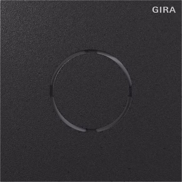 GIRA 5563925 Modulo vocale Sistema 106 Nero opaco