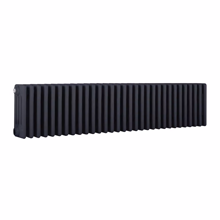 Radiatore Orizzontale a Colonne (4 Colonne) 300mm x 1415mm - Blu (Regal Blu) - Regent