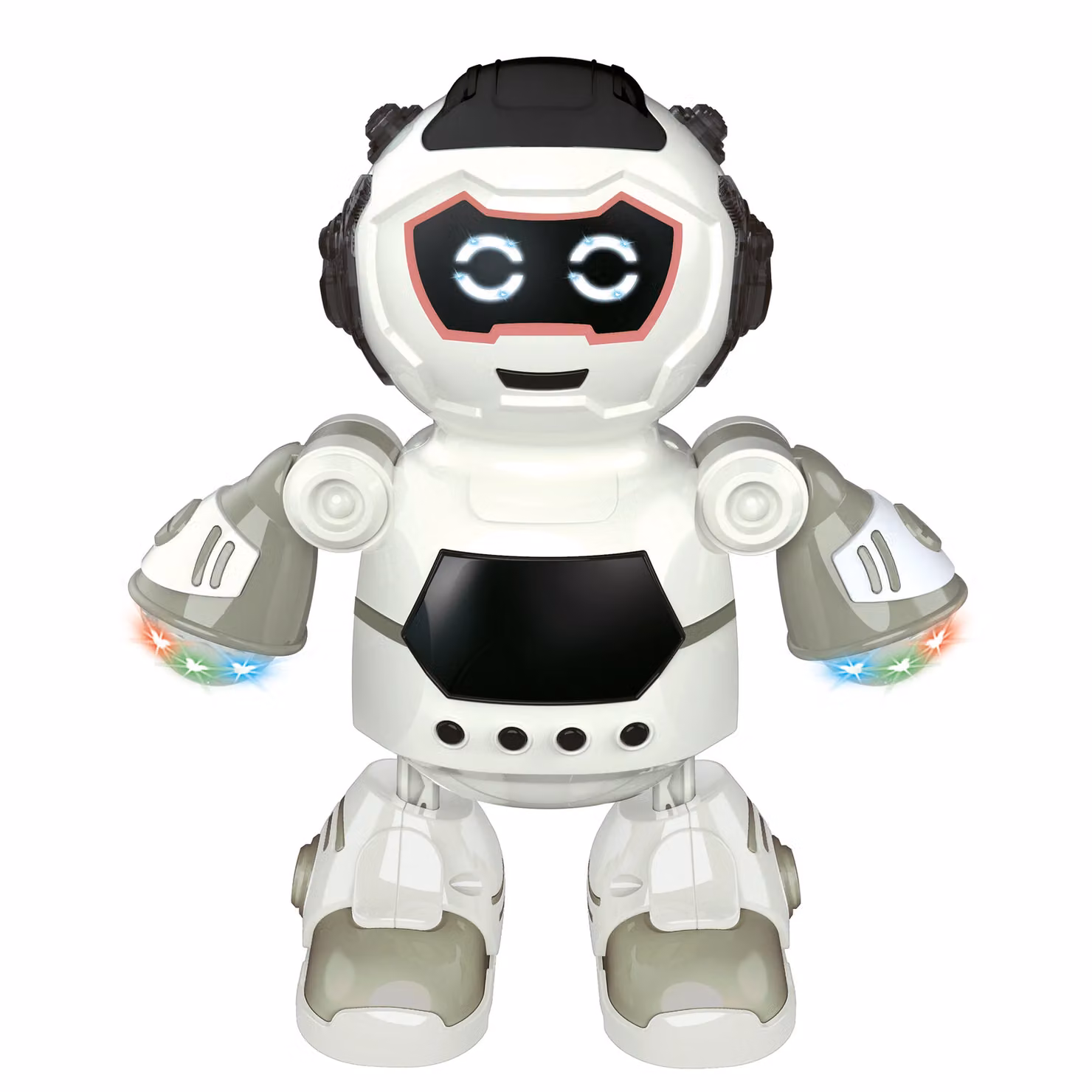 TU GIOCHI - Dance Robot Interattivo con Luci, Musica e Movimento, Colore Bianco
