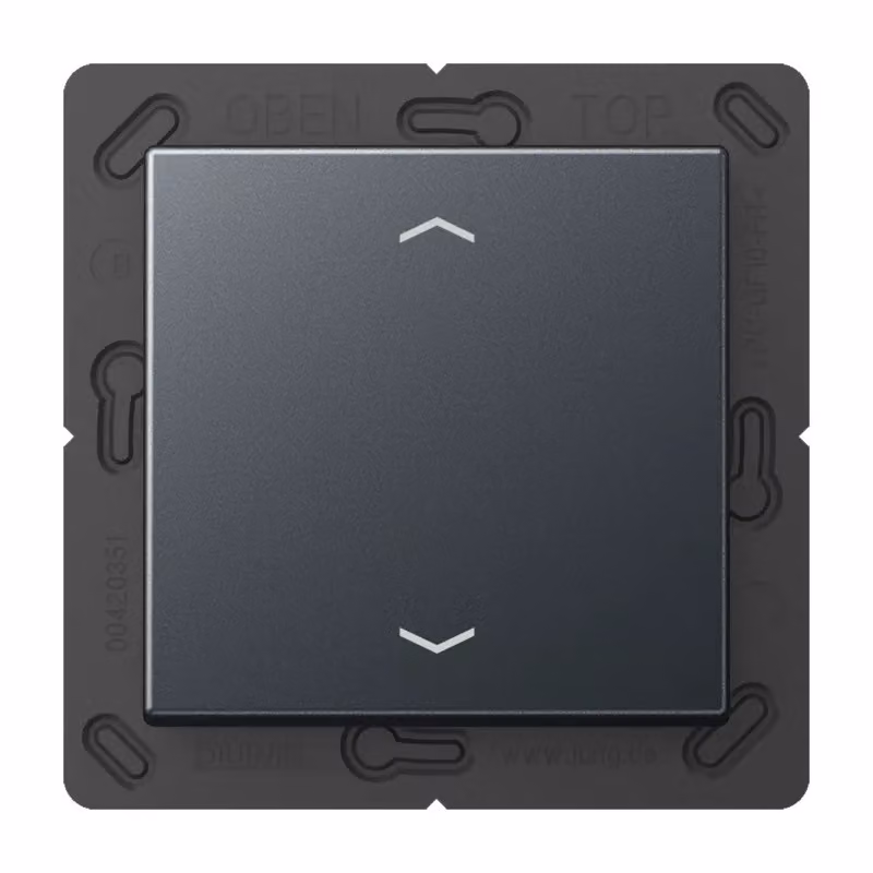Jung ENOA590PANM Trasmettitore da parete wireless EnOcean con simboli, antracite opaco
