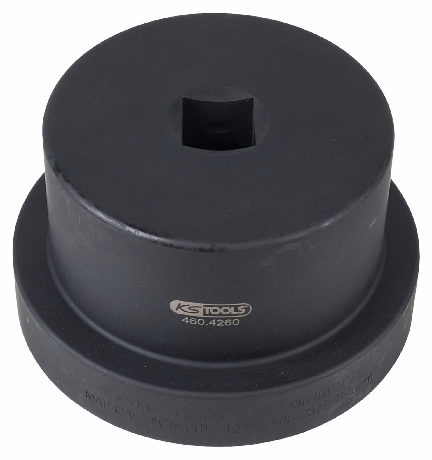 KS TOOLS Chiave per dadi asse 1' con collare di guida, 12 lati, 120 mm ( 460.4260 )