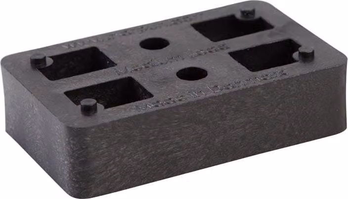 Distanziatore fino a 2 tonnellate 80x50x20 mm