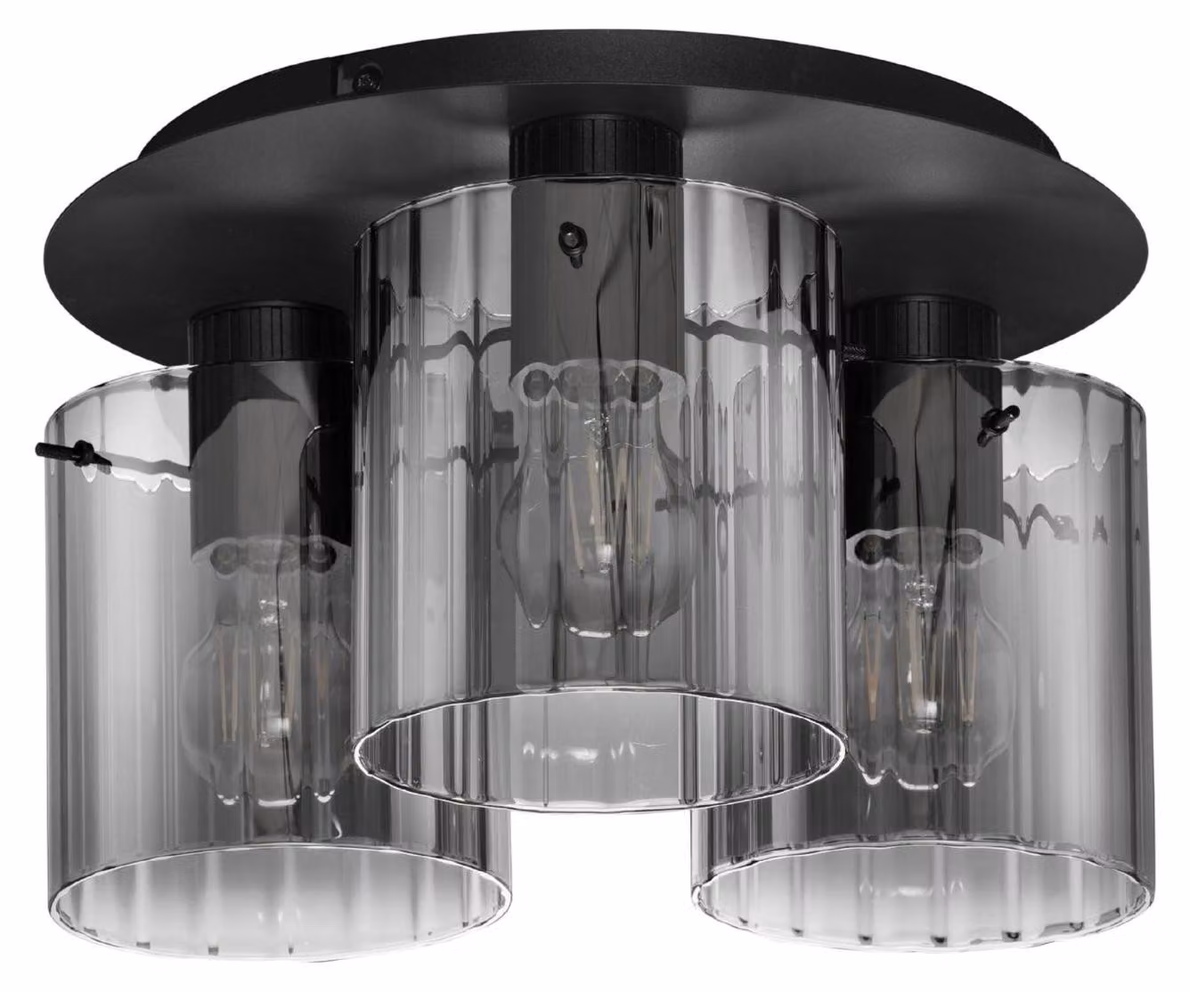 Lampada a sospensione Nova Luce - Lampada da soffitto nera
