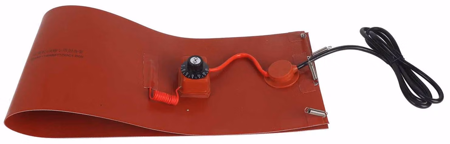 Cintura riscaldante in silicone da 60 litri con cuscino elettrico in metallo e termostato 1200 W, spina UE 220 V