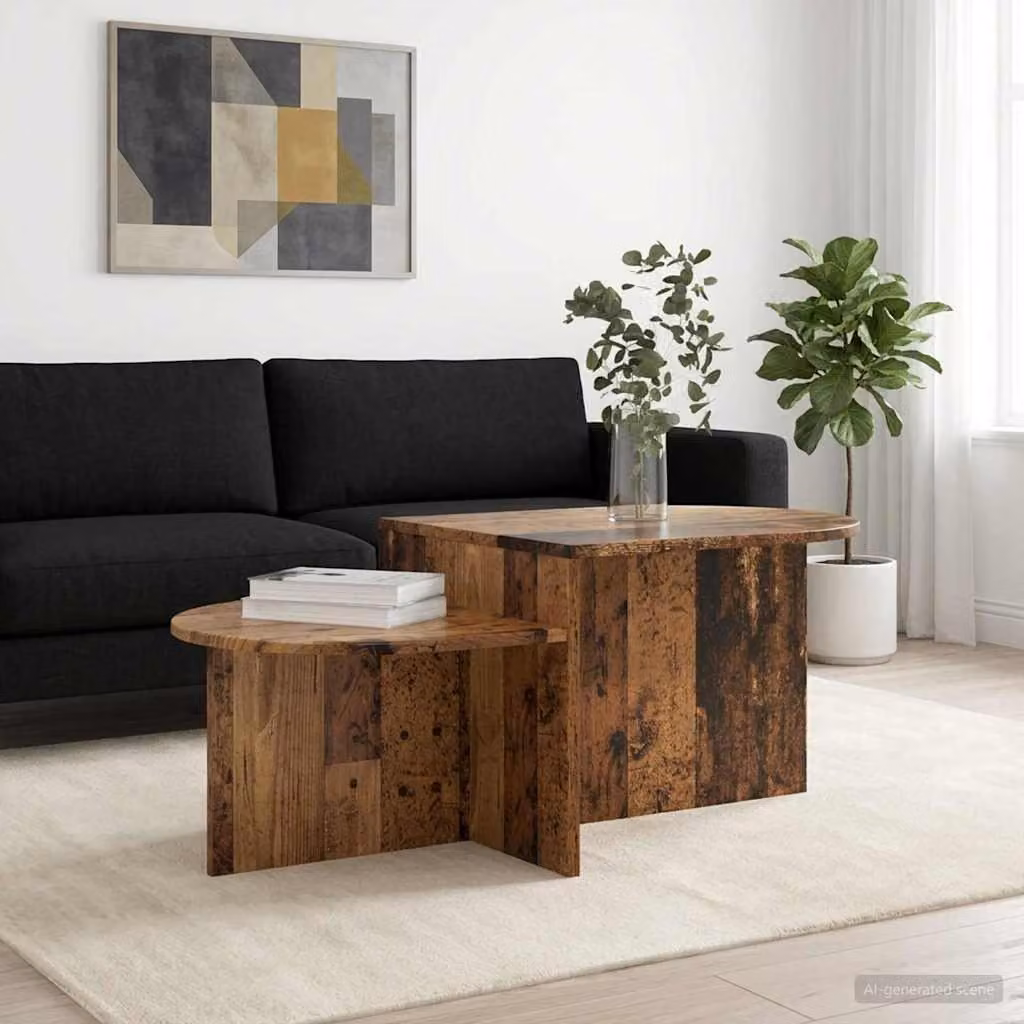 Maison Exclusive - Tavolino in legno antico 100 x 50 x 40 cm Materiale ligneo