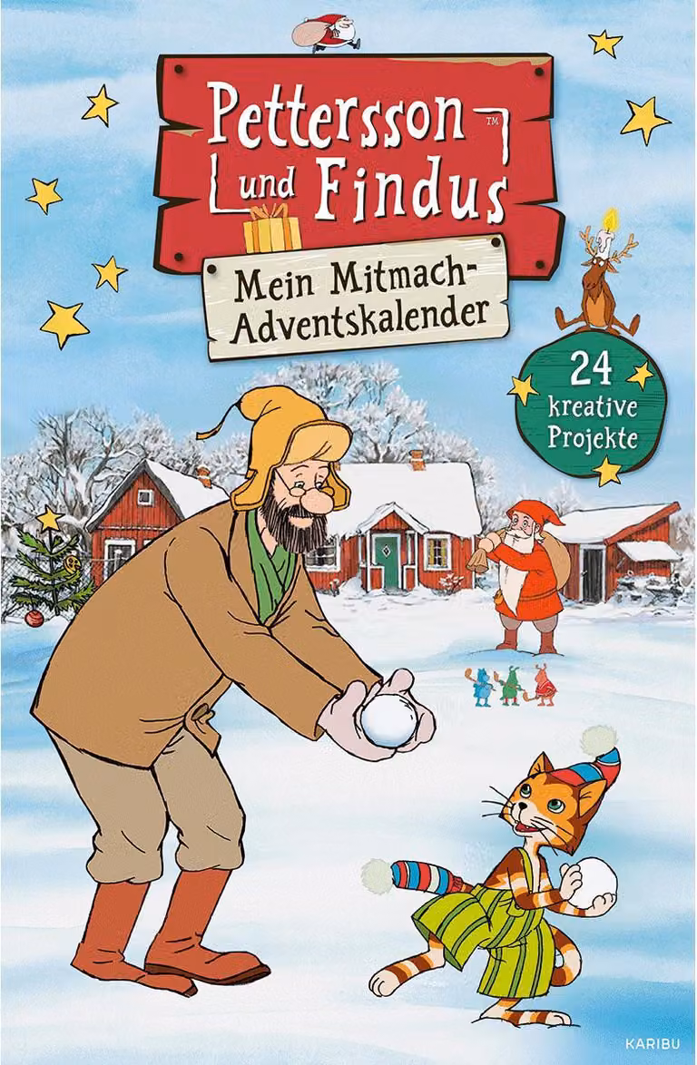 Pettersson und Findus - Mitmach-Adventskalender