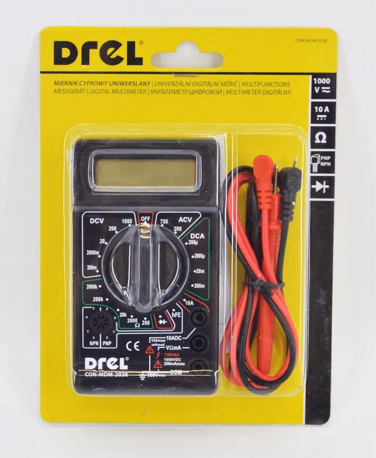 Drel Digital multimeter