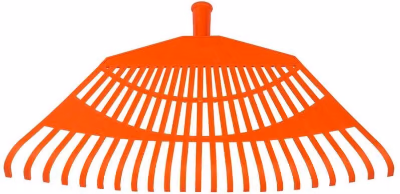 Rastrello per foglie Strend Pro R144, in plastica, 23 denti, senza manico