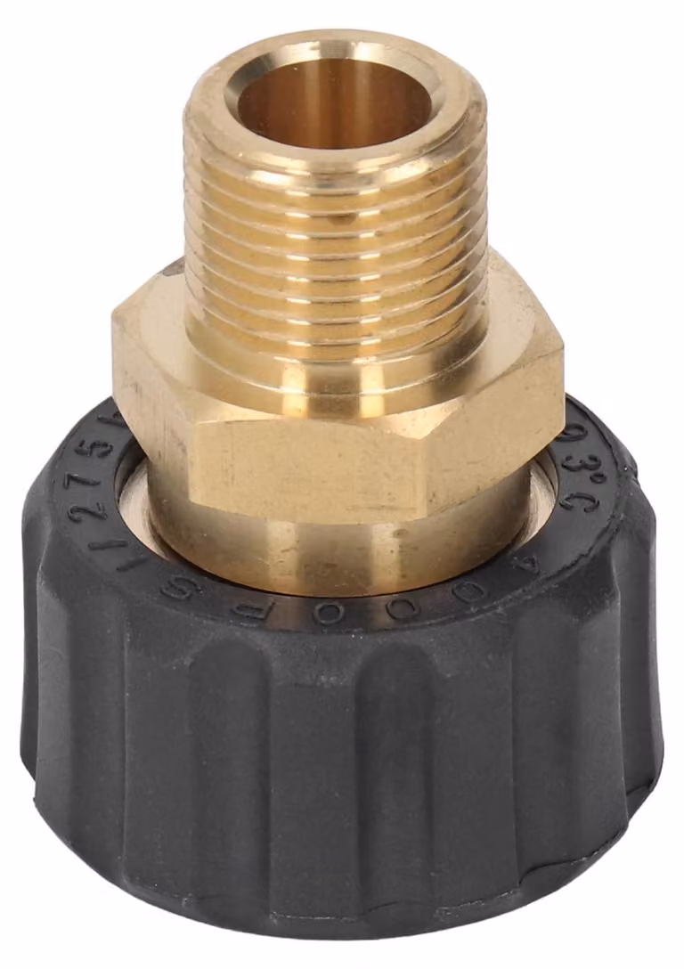 Adattatore per idropulitrice, da maschio G3/8 a femmina M22