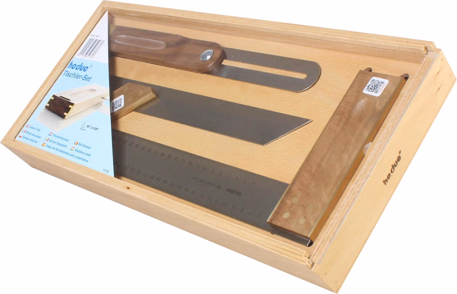 Set di carpenteria in scatola di legno