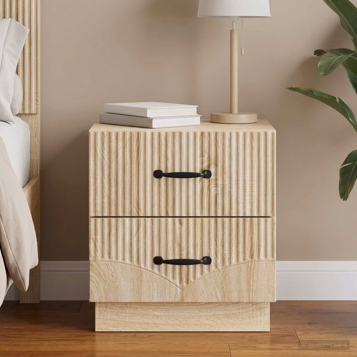 vidaXL Armadio da Notte con Cassetto in Rovere Sonoma, L 43 cm x P 34,5 cm x H 44,5 cm