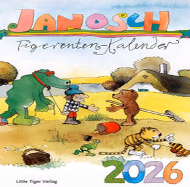 Calendario Janosch Tiger Duck 2026