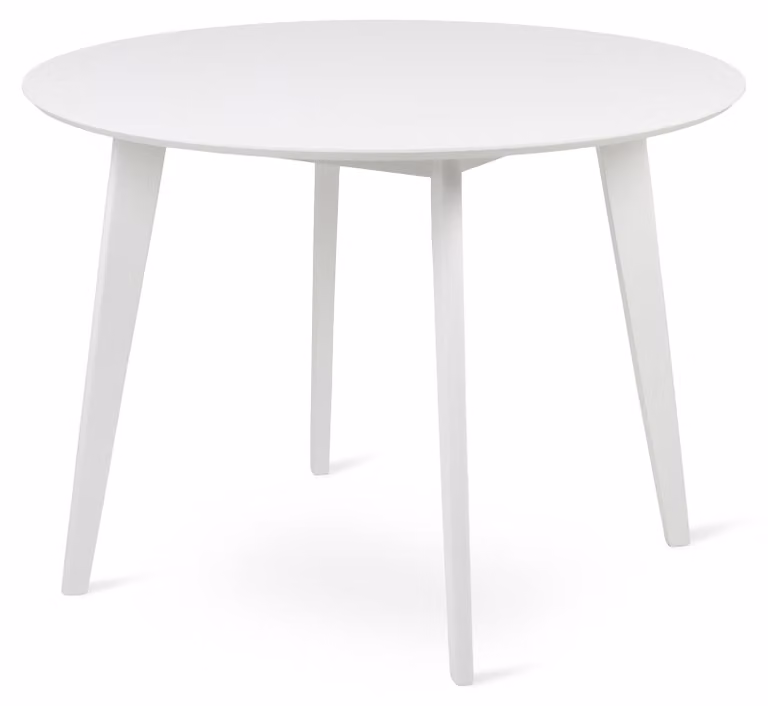 Tavolo da pranzo Krel, bianco puro