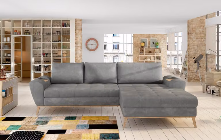 Bettfunktionalità, divano componibile, divano letto, divano ad angolo, divano a forma di L, design