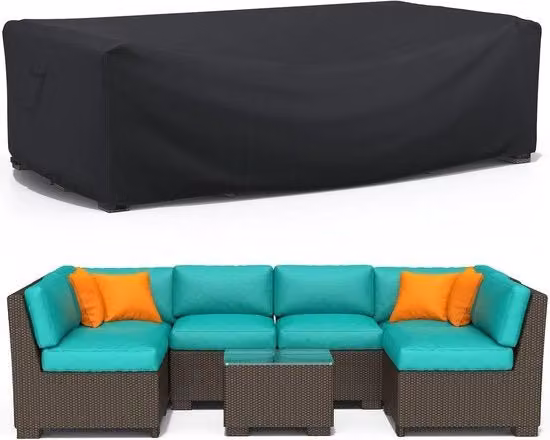 Copertura per mobili da giardino - Impermeabile, protezione UV - 1 pezzo - 600D Oxford - 250 x 210 x 90 cm
