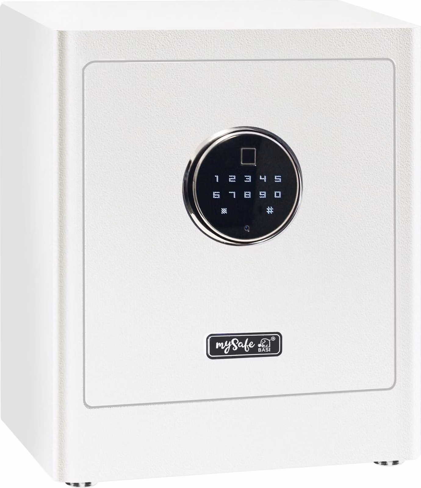 Basi 2020-0000-WEISS mySafe Premium 350 cassaforte per mobili serratura a combinazione serratura a impronta digitale