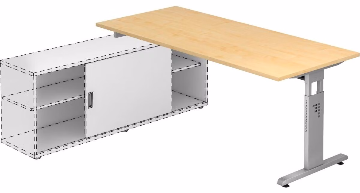 Scrivania aggiuntiva OSE19, 180 x 80 cm