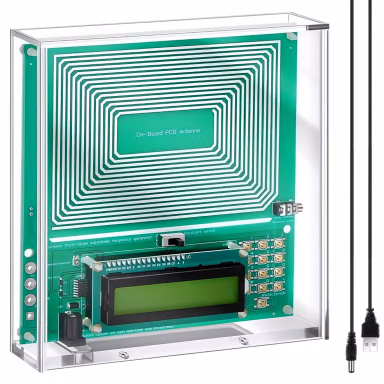 Generatore di frequenza da 7,83 Hz, regolabile da 0,01 a 30.000 Hz, alimentazione 5 V DC