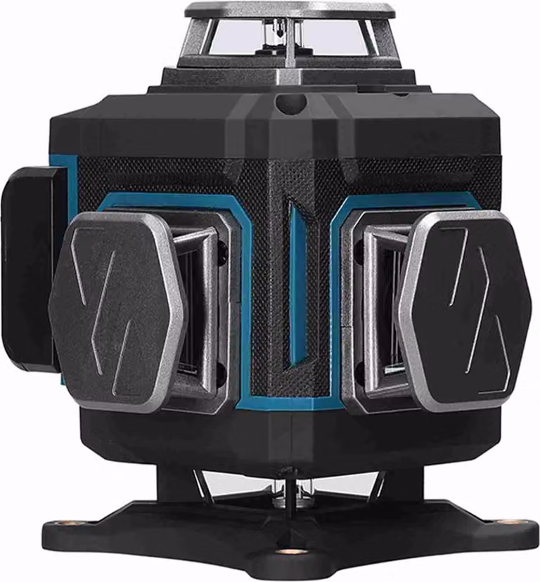 Livella laser multifunzionale, 16 linee, autolivellamento di 3°, ricaricabile, per lavori di allineamento e assemblaggio professionali in edilizia