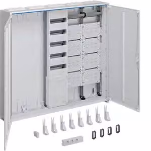 HAGER Armadio completo VF-5rh/ ZB35APZ2 APZ/Multimedia 1100x1300x205 a 5 pannelli