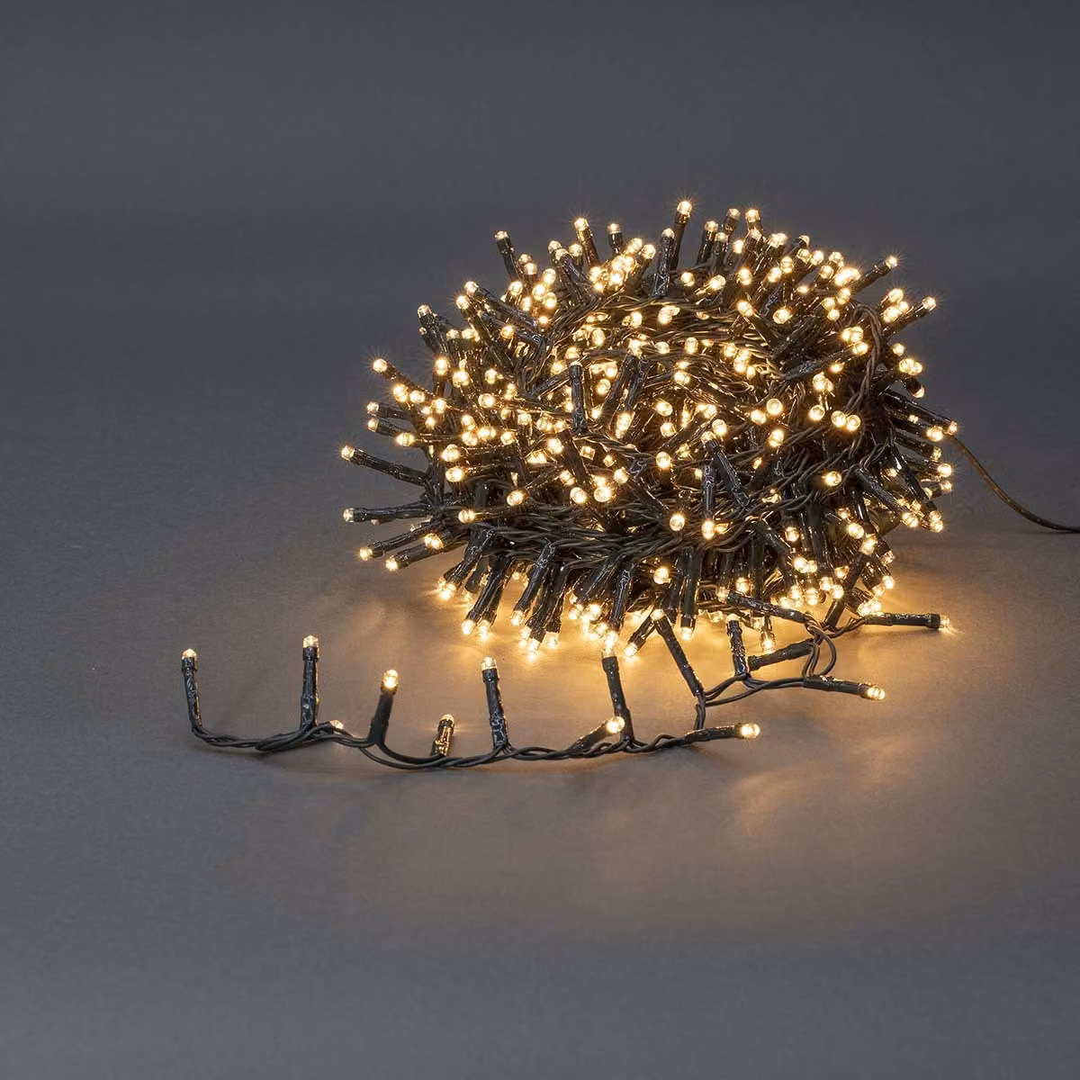 Luci di Natale Nedis - Gruppo compatto - 400 LED - Bianco caldo - 8,00 m - Effetti di luce: 7 - Uso interno ed esterno - Alimentazione a rete