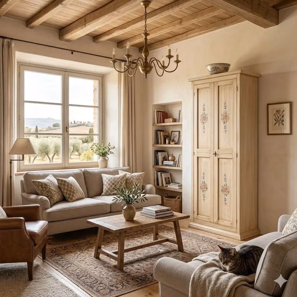 Armadietto scarpiera Mobili 2G in legno bianco con decori floreali L: 77 cm, P: 45 cm, H: 193 cm – 2