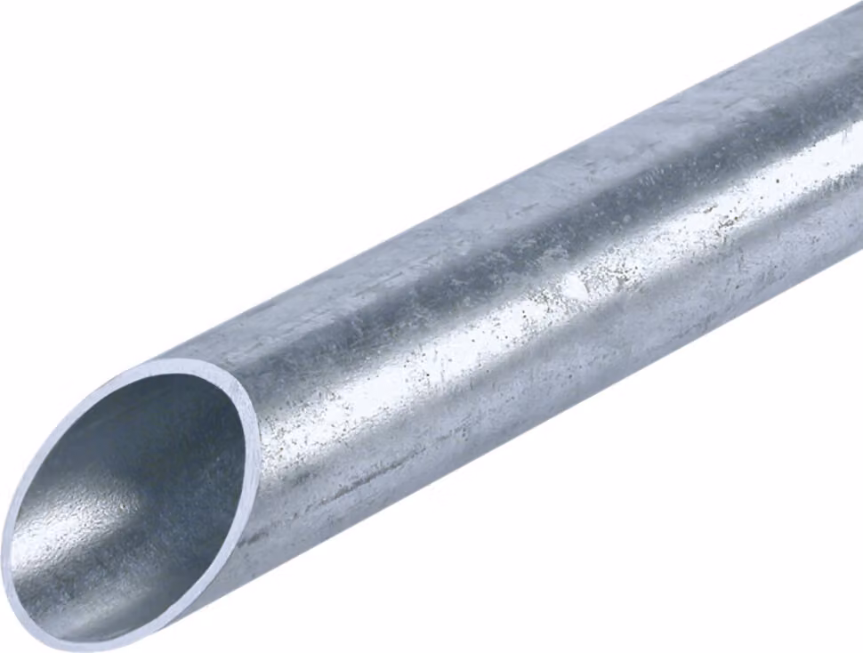 30 tubi in acciaio zincato "Staro Steck-ES-V" della Fränkische, dimensioni 25,0 x 22,1 mm, lunghezza 3 metri