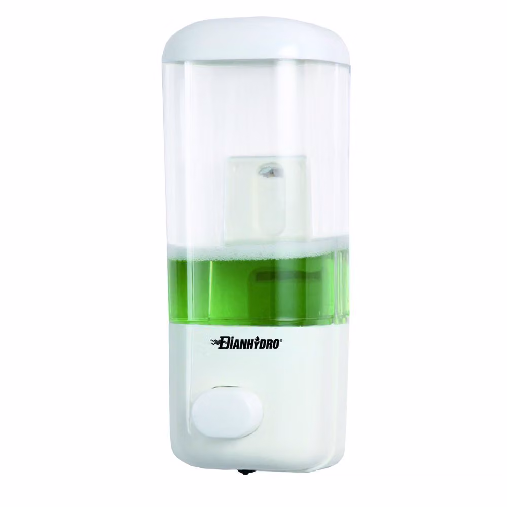 Dispenser di sapone liquido a parete modello 480 - Bianco