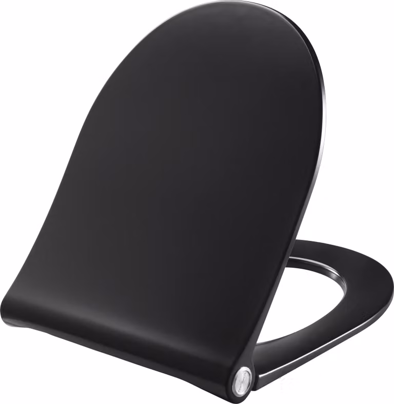 Pressalit Sway D2 994 WC-Sitz (Schwarz, Lift-off-Funktion, mit Absenkautomatik)