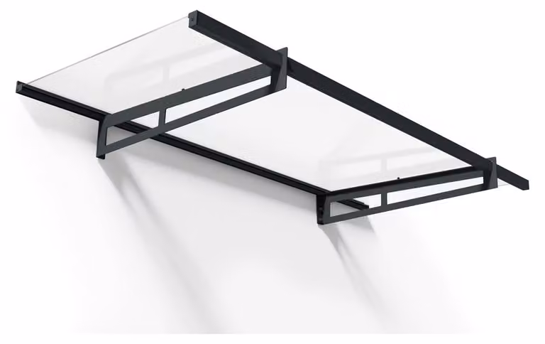 Palram - Tettoia Canopia Eifel 2050 antracite 93x205x19 cm