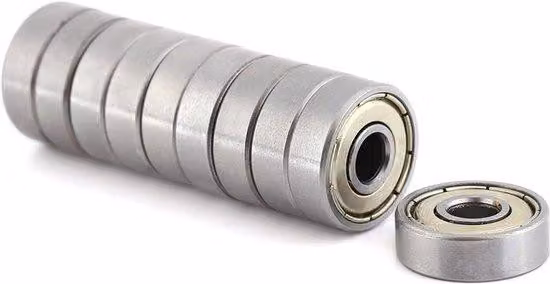10 cuscinetti miniaturizzati 626ZZ 6x19x6 mm a doppia schermatura in metallo