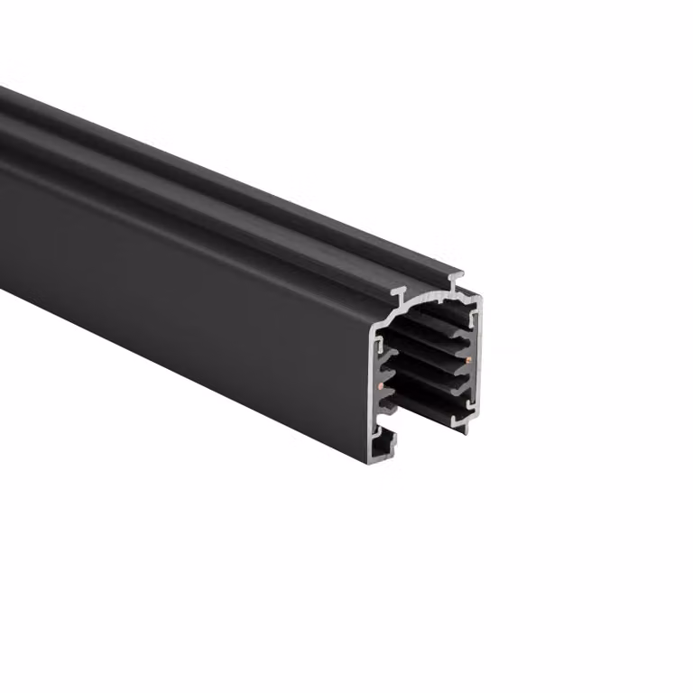 BRUMBERG Sistema binario trifase ONETRACK, nero, lunghezza 400 cm ONETRACK 3-Phasen, dimmerabile, Nero, Alluminio