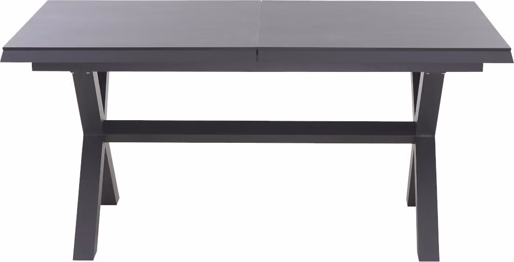Tavolo Siena Garden Sincro, allungabile – 200/260 x 100 cm, alluminio (antracite opaco) e HPL Ferro