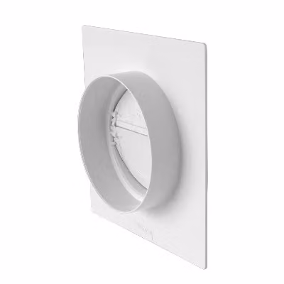 Placca passaggio a muro per tubo cappa tondo FIRST D125 mm