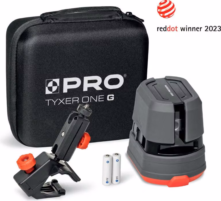 Laser a linee incrociate con raggio verde TYXER One G PRO