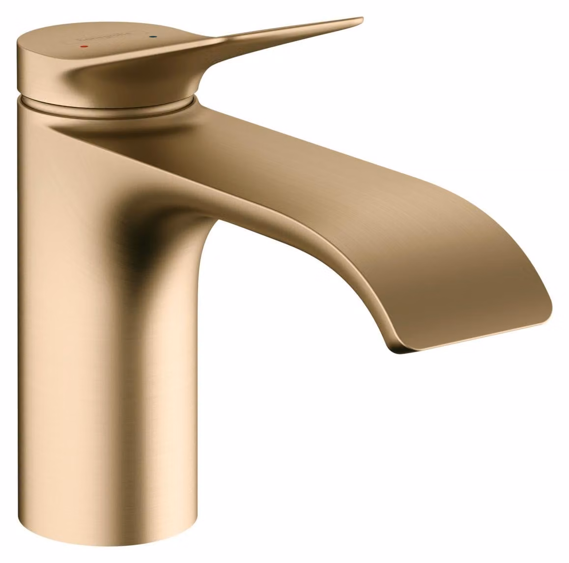 hansgrohe Vivenis robinetterie de lavabo à levier unique 80, avec vidage à tirette, portée 133mm, 75010140, 75010140