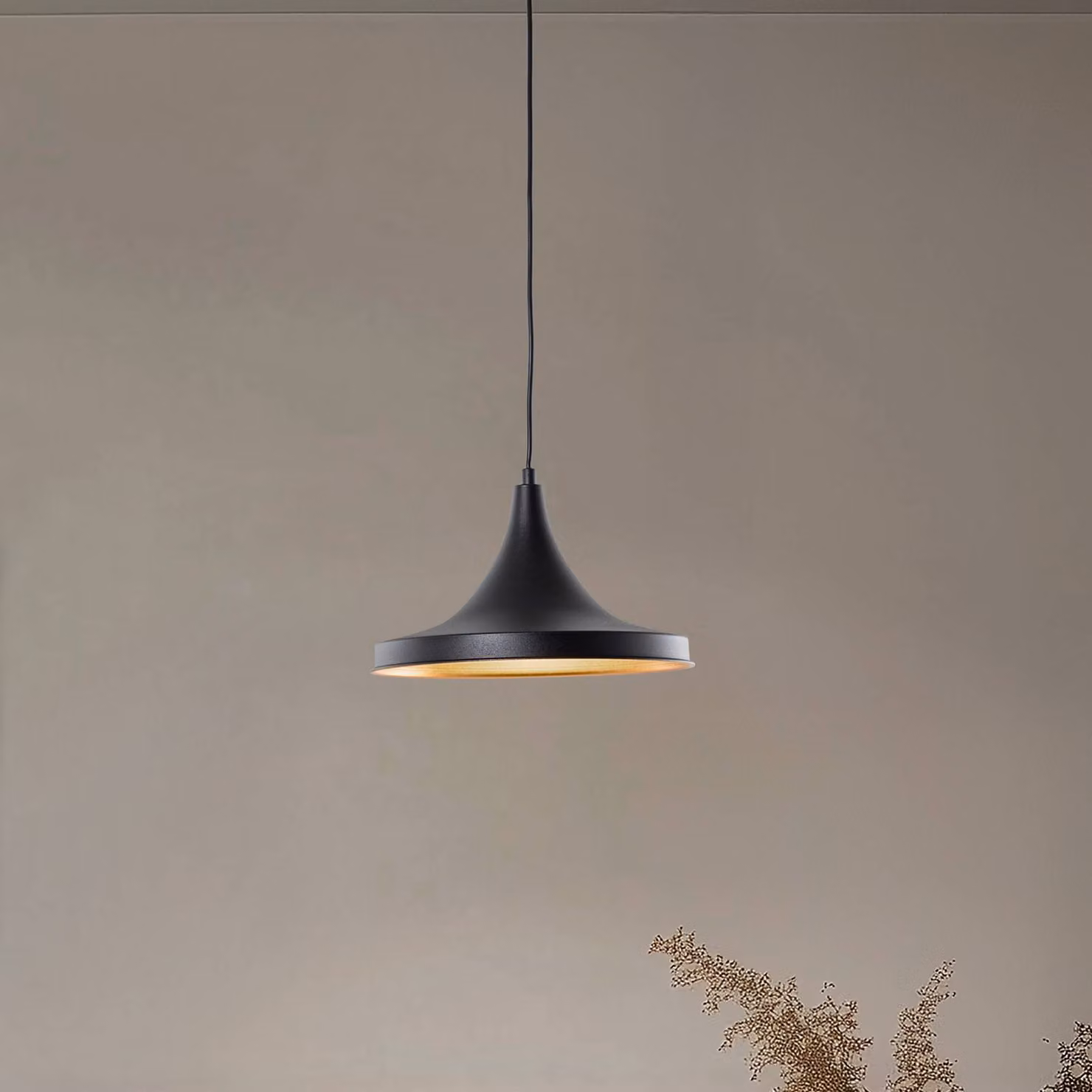 Lampada a sospensione Berceste 193-S Opviq, dimmerabile, Nero, Soggiorno / Sala da pranzo, Metallo, Lampada a sospensione