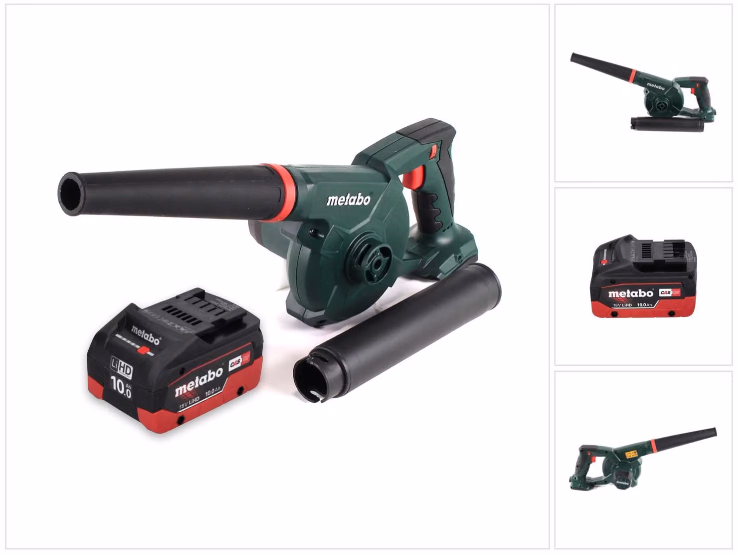 Metabo AG 18 Soffiatore a batteria 18 V + 1x batteria 10,0 Ah - senza caricabatterie