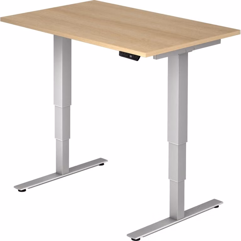 Scrivania regolabile in altezza XDSM | 2 motori | 120 - 200 cm | elettrica, dimensioni piano d'appoggio:120 x 80 cm