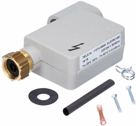 Kit di riparazione per valvola di protezione dall'acqua - Per lavatrici - Compresa valvola magnetica