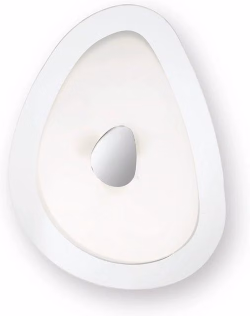 Plafoniera Moderna Geko IDEAL LUX in Metallo e Vetro Bianco e Cromo con 3 Luci E27 – 1