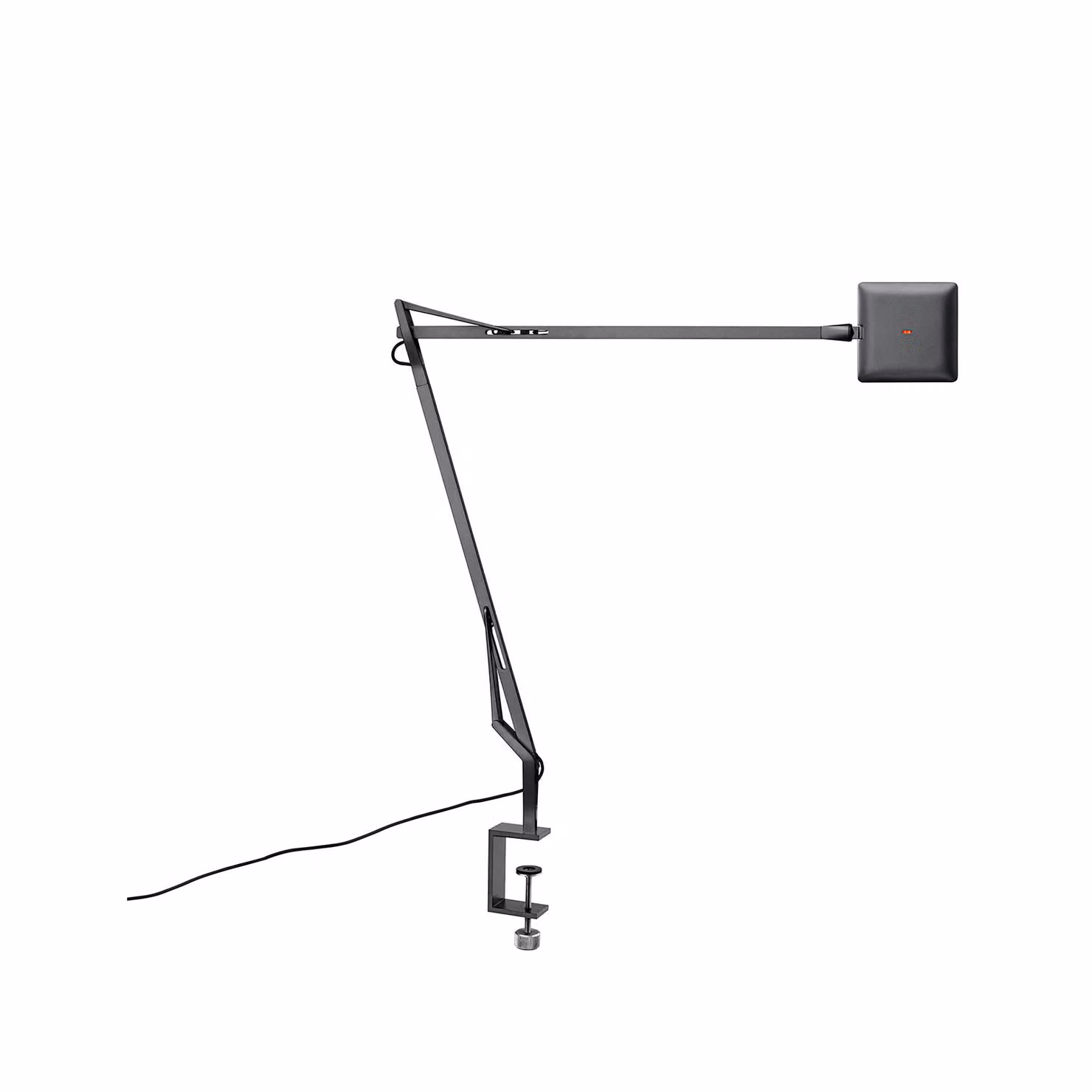 Flos - Kelvin Edge Clamp - Lampada da tavolo - Titanio