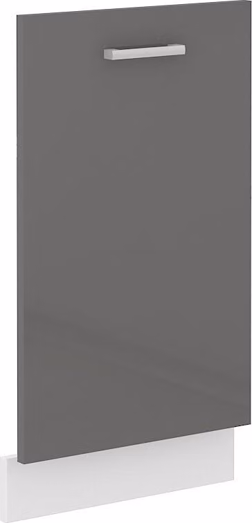 Anta per lavastoviglie da incasso SAEED - 45x72 cm, grigio / bianco