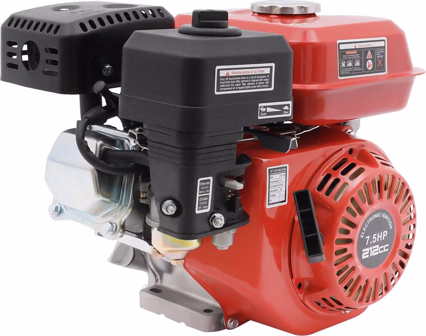 Generatore a benzina - Portatile a 4 tempi - Potenza 4000 W - Velocità 3600 giri/min - Serbatoio 3,6 l - Peso 13 kg - Per pompe idrauliche e vibratori per calcestruzzo