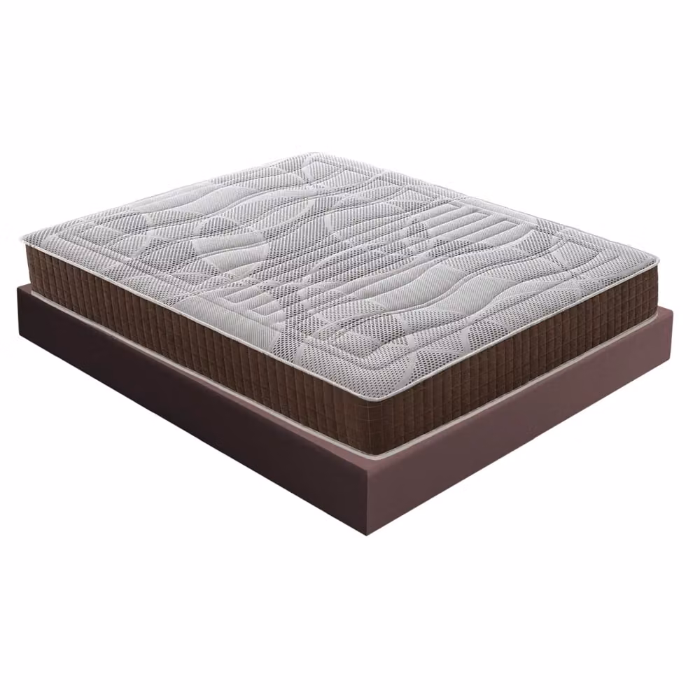 Materasso Singolo MaterassieDoghe in Memory Foam Hybrid con Regolazione della Temperatura e Proprietà Antibatteriche, L/P: 80 x 190 cm, Altezza: 22 cm – 2