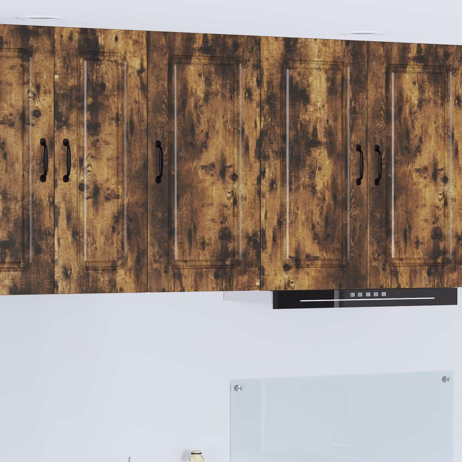 vidaXL Mobiletto da cucina moderno in legno e MDF marrone con ante a battente L 40 cm, P 31 cm, H 80 cm
