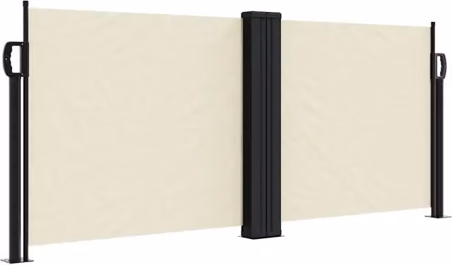 Tenda parasole laterale retrattile DESIGN IN in poliestere e acciaio, colore beige, L: 1000 cm, H: 100 cm